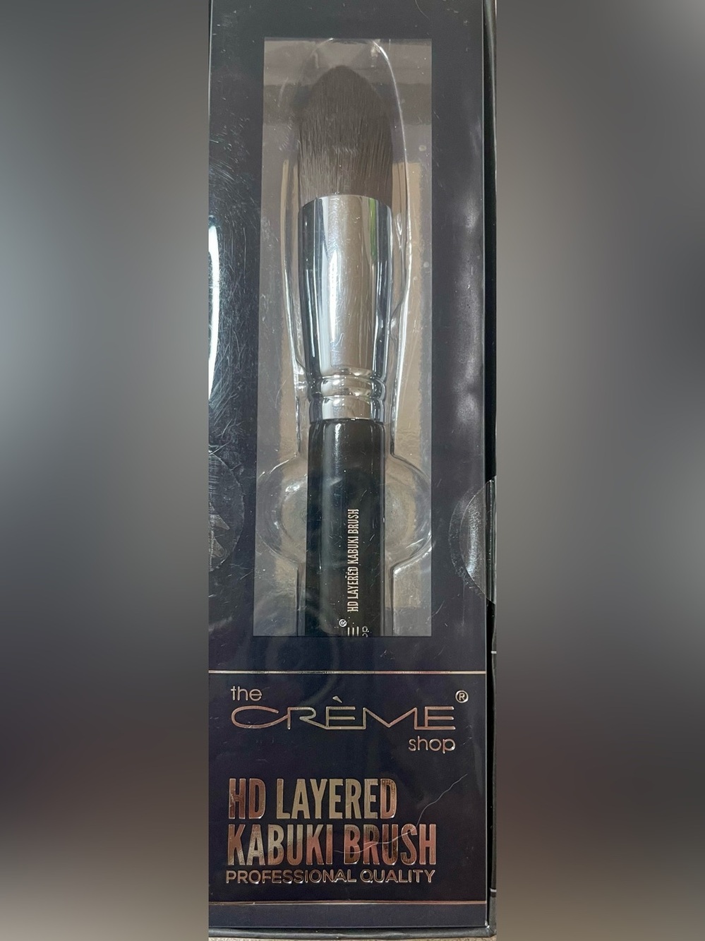 The Crème Shop HD Layered Kabuki Brush - Black NWOT